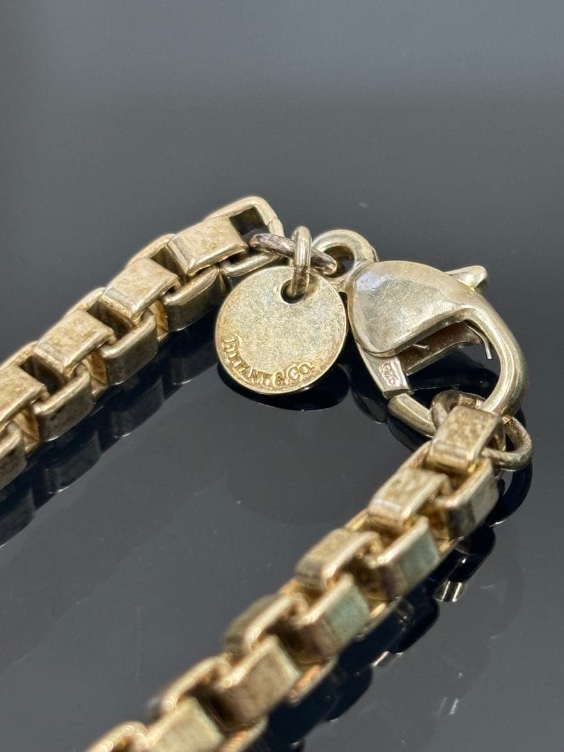 Tiffany & Co. 925シルバー アンクレット 約18.5cm