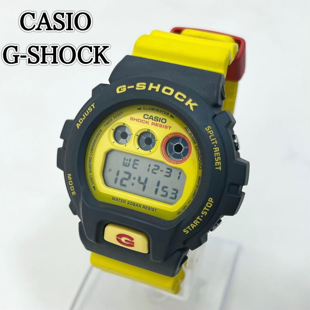 【稼働】 CASIO G-SHOCK DW-6900Y デジタル 腕時計