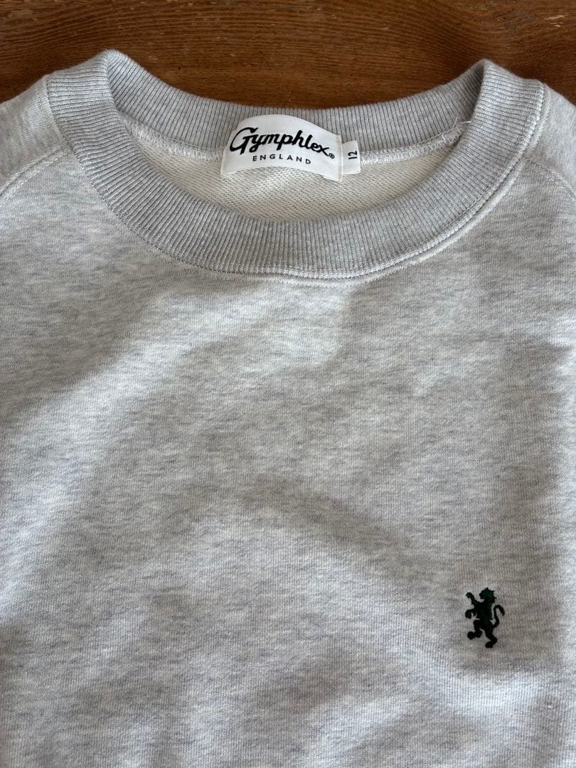 ジムフレックス　 トレーナー グレー　Gymphlex12