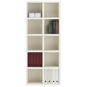 フナモコ ラチス ハイタイプシェルフ 【幅75×高さ180cm】 ホワイトウッド