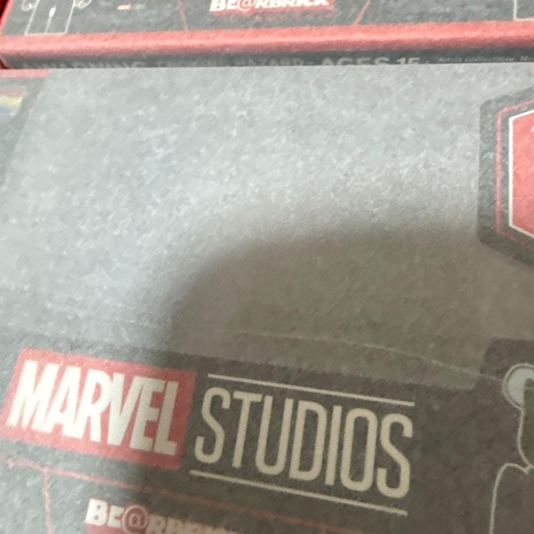 ペアボックス賞 HappyくじBE@RBRICK ベアブリック MARVEL