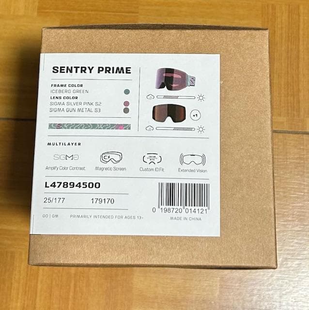 サロモン SENTRY PRIME ICEBERGG人気カラーハイコンケース付