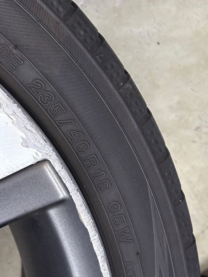 ボルボ V60 純正アルミホイール 18インチ ＋ ヨコハマ 235/40R18