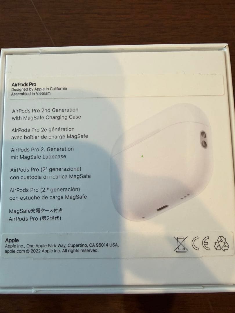 イヤホン AirPods Pro 2nd generation MQD83J/A