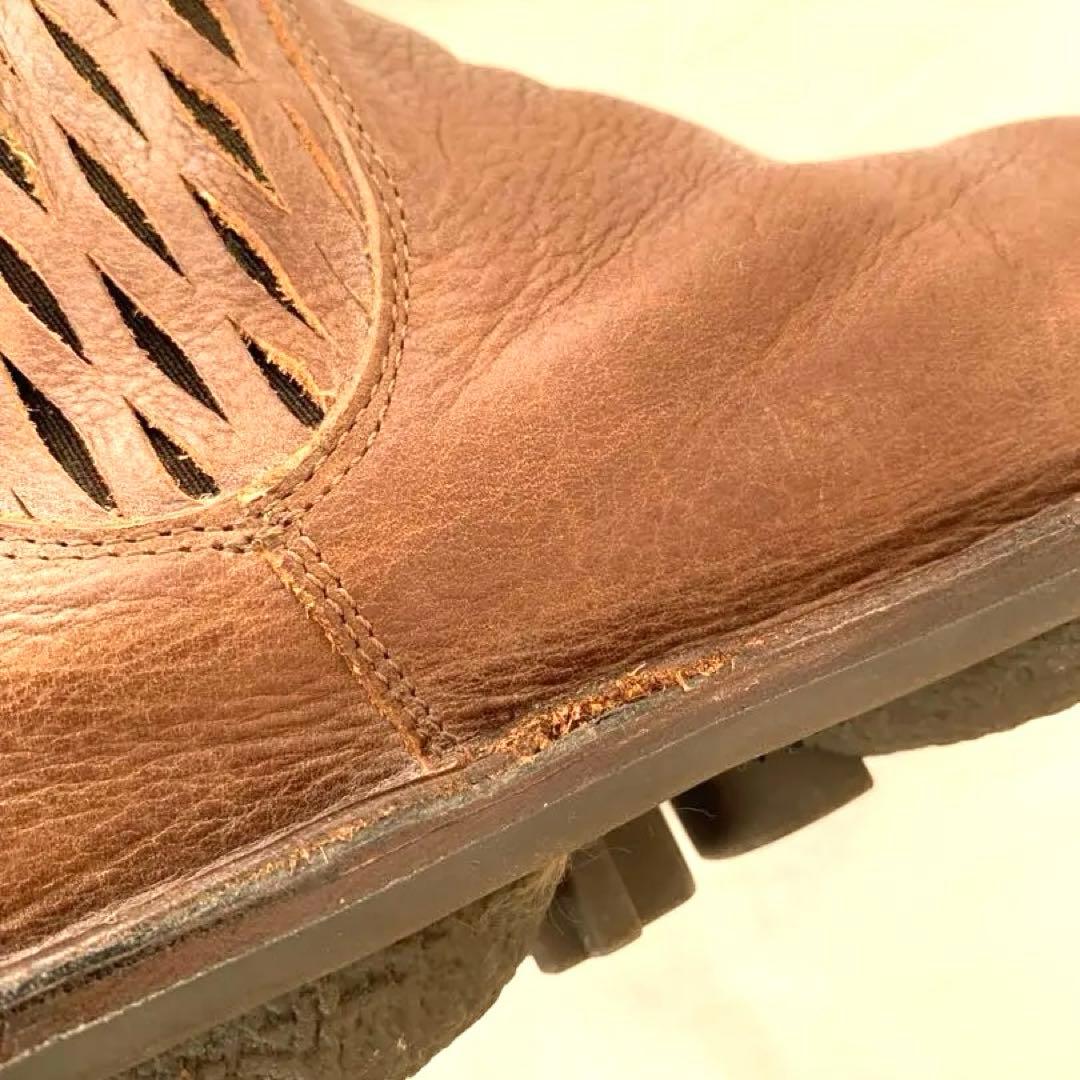 trippen サイドゴア レザー ショートブーツ トリッペン