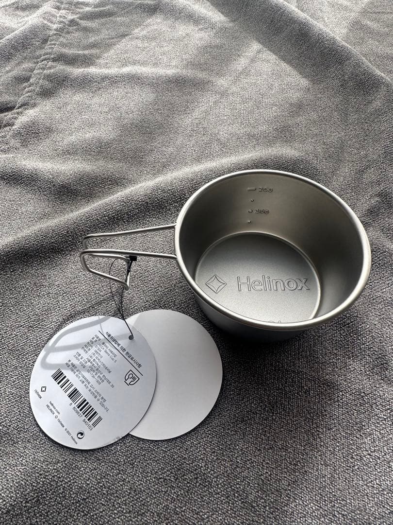 韓国#helinox本社購入　韓国限定helinox #シェラカップ