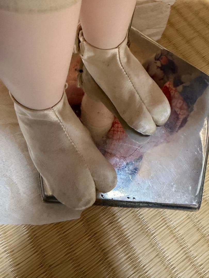 市松人形　昭和初期　（ガラスケースは含みません）