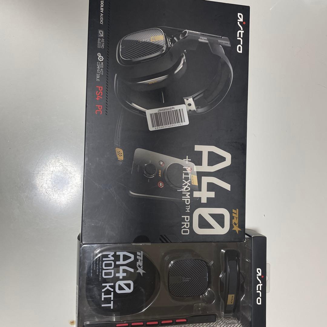 ASTRO A40 TR 本体 MOD KITレザーパッド付 布パッド付