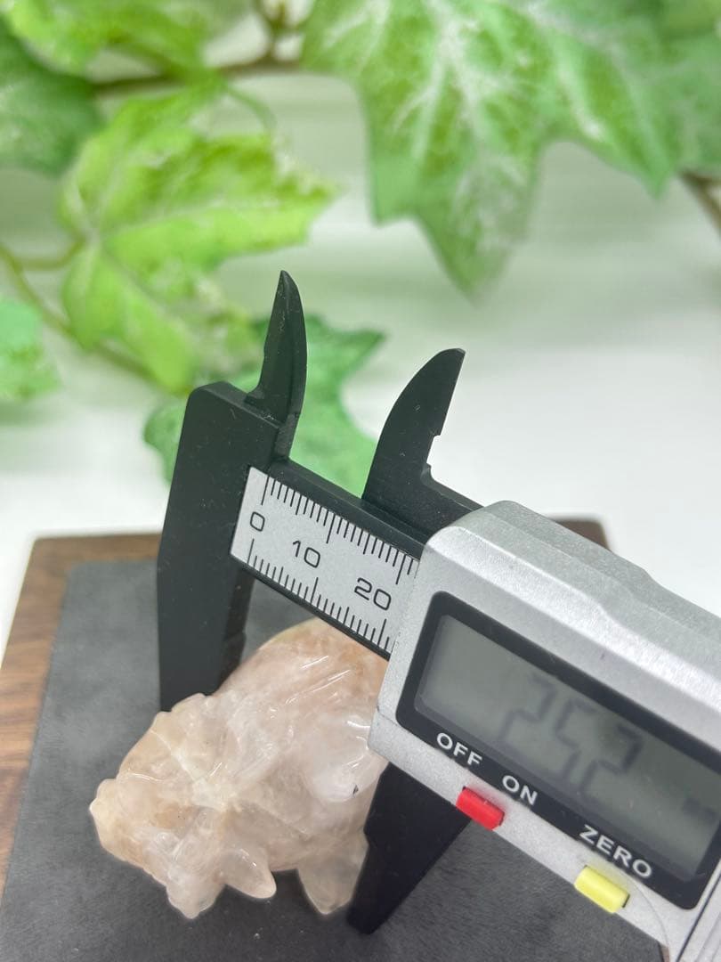 天然石桜瑪瑙龍亀　No.783