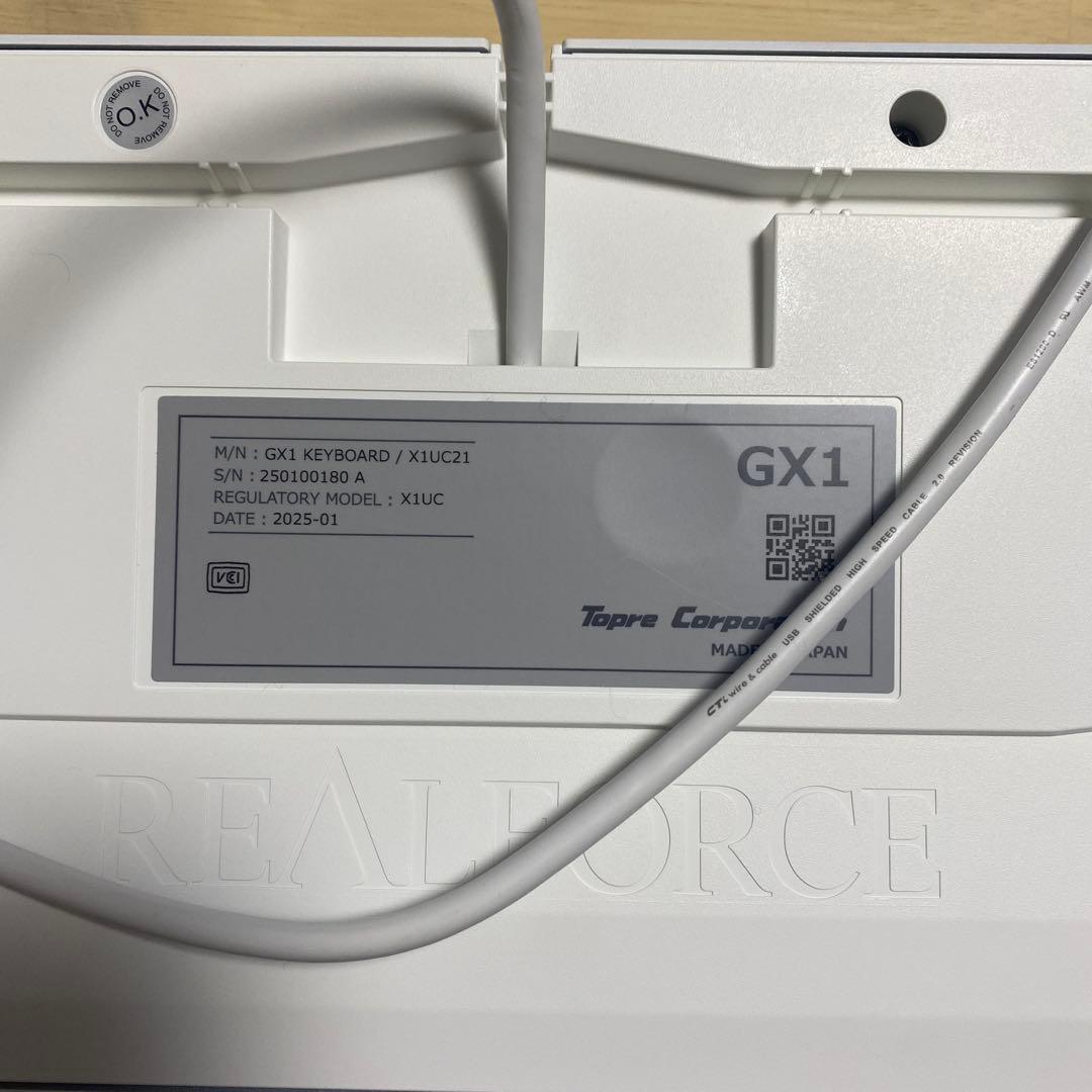 キーボード GX1 Keyboard / X1UC21 45g