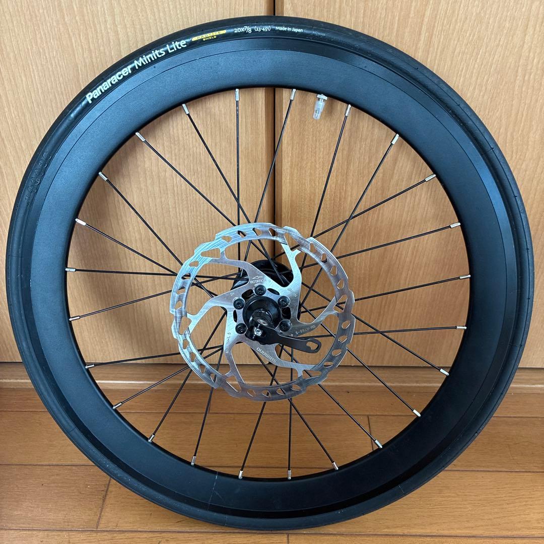 ミニベロ用451ディスクブレーキホイール