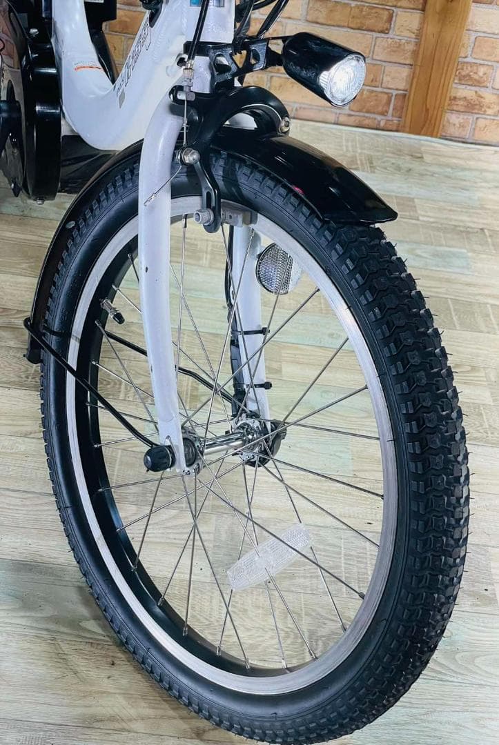 整備済 大容量 ホワイト系 ヤマハ 子供乗せ電動アシスト自転車 ZH2883