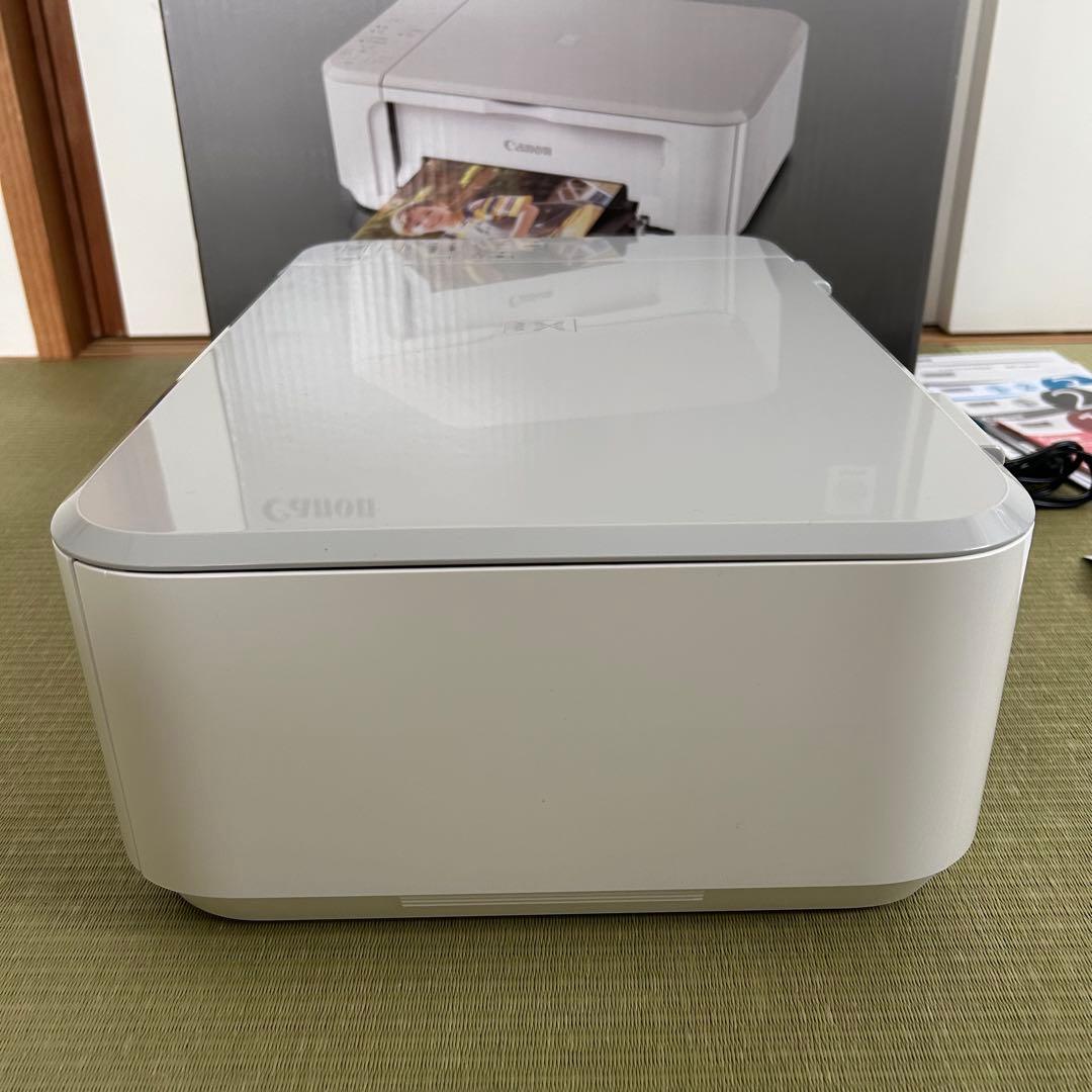 【新品純正インク付・動作良好】Canon PIXUS MG3630 ホワイト