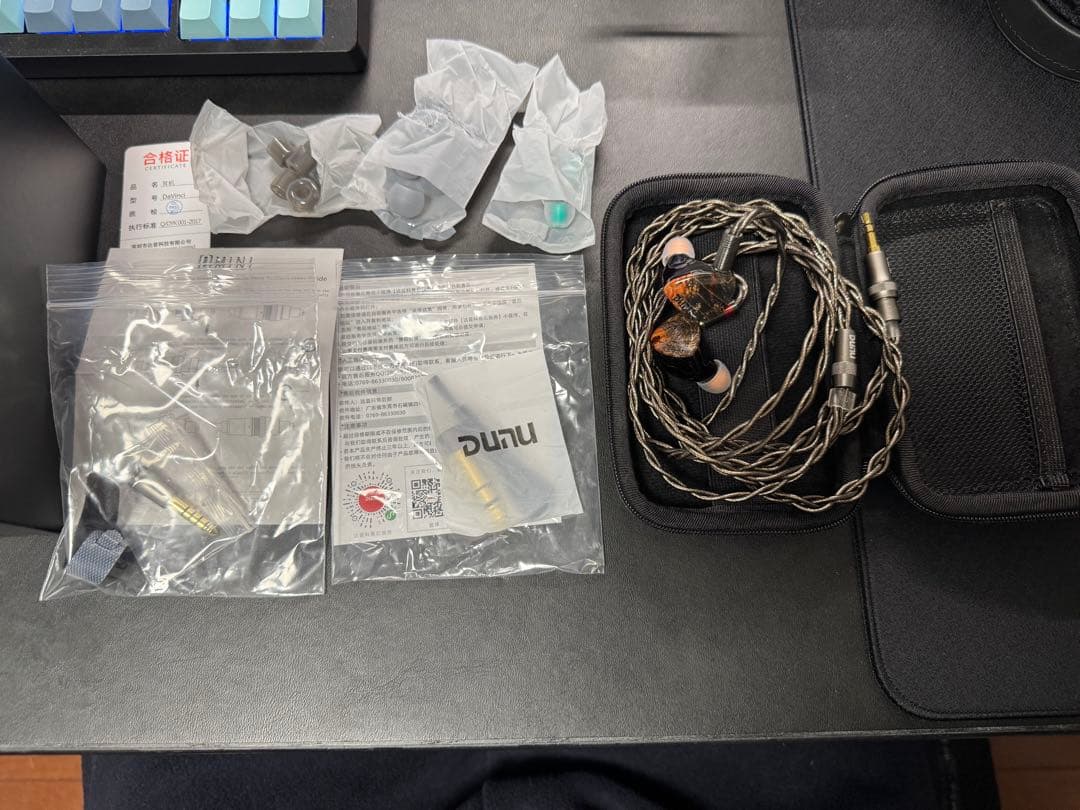 DUNU DaVinci ハイレゾイヤホン