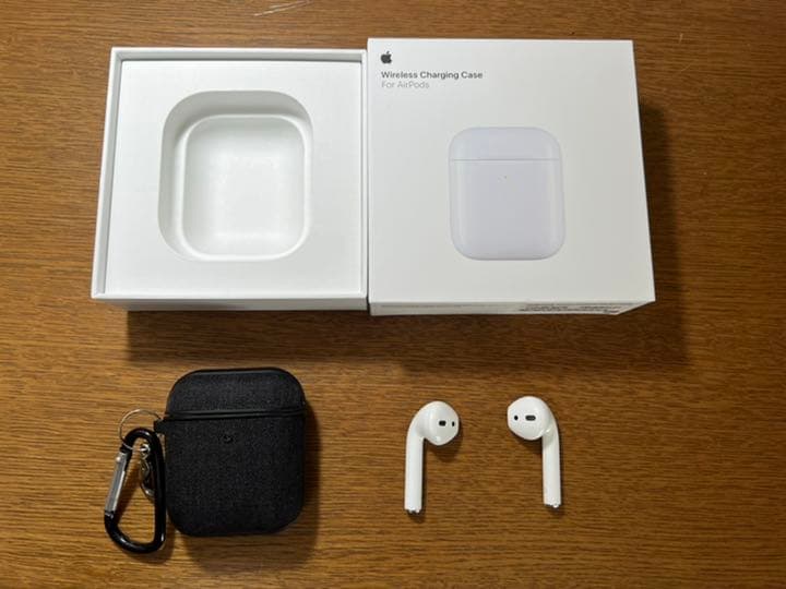 AirPods(第二世代、ワイヤレス充電対応)