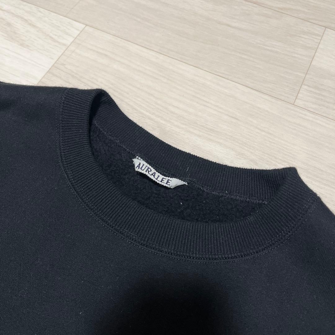 AURALEE SMOOTH SOFT SWEAT PULL OVER サイズ4