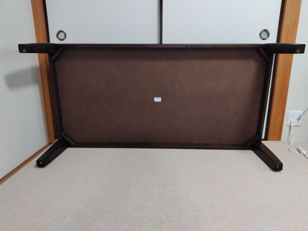 【くろくま】座卓 150cm 机 テーブル ４人 から ８人 団らん