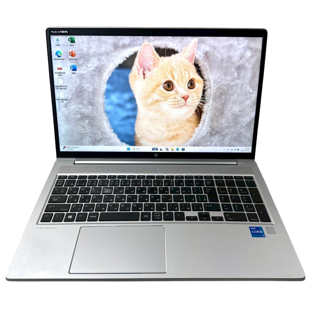 日本HP ノートパソコン 11世代 i5 16GB 15.6型FHD 668