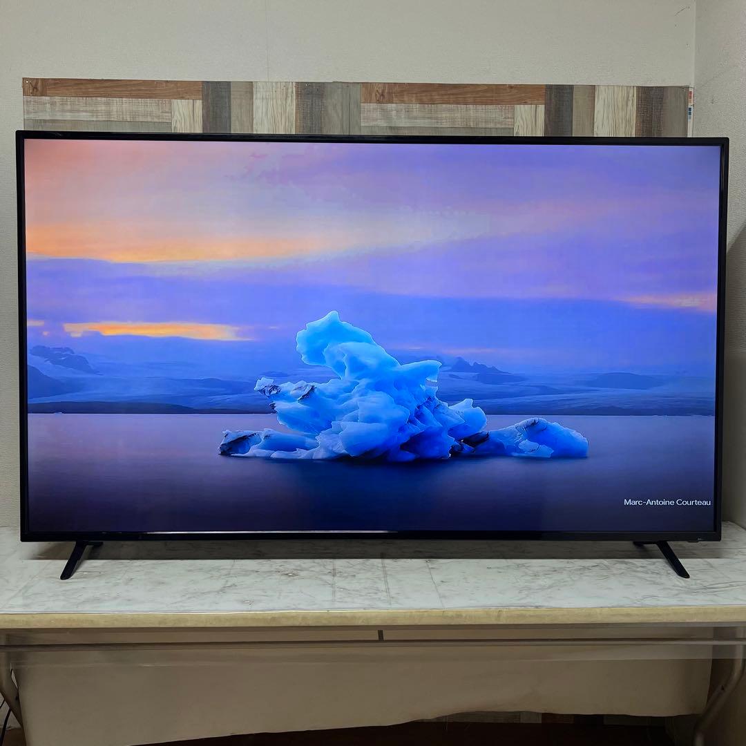 即日受渡❣️全国送料込2年前購入APEX65型4K液晶テレビ外付HDD録画対応