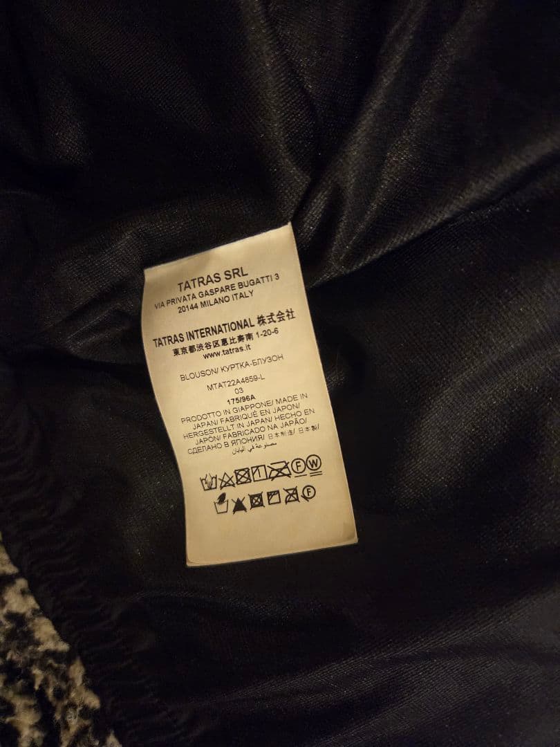 タトラス　アウター　メンズ　L