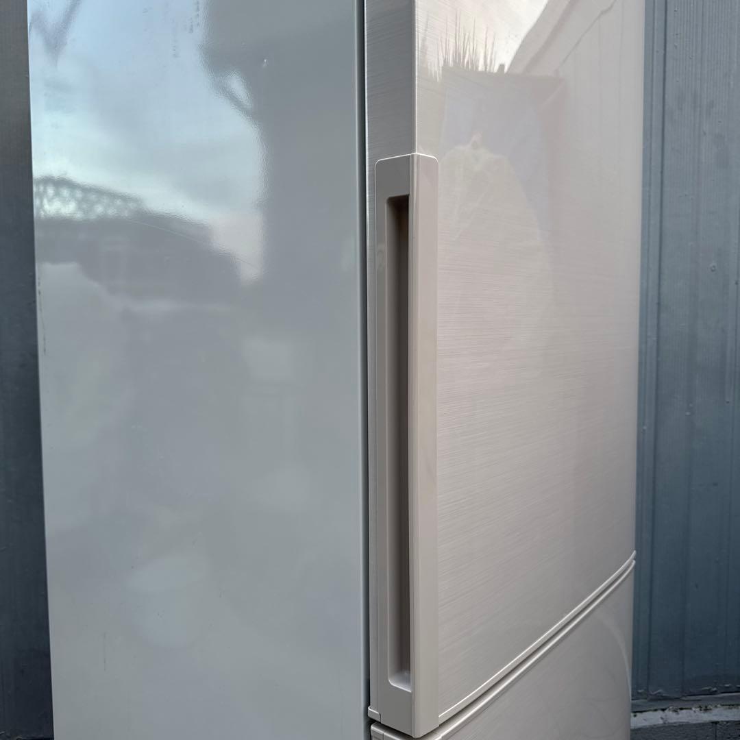 送料込 SHARP プラズマクラスター冷蔵庫 271L ロゼベージュ　ピンク系