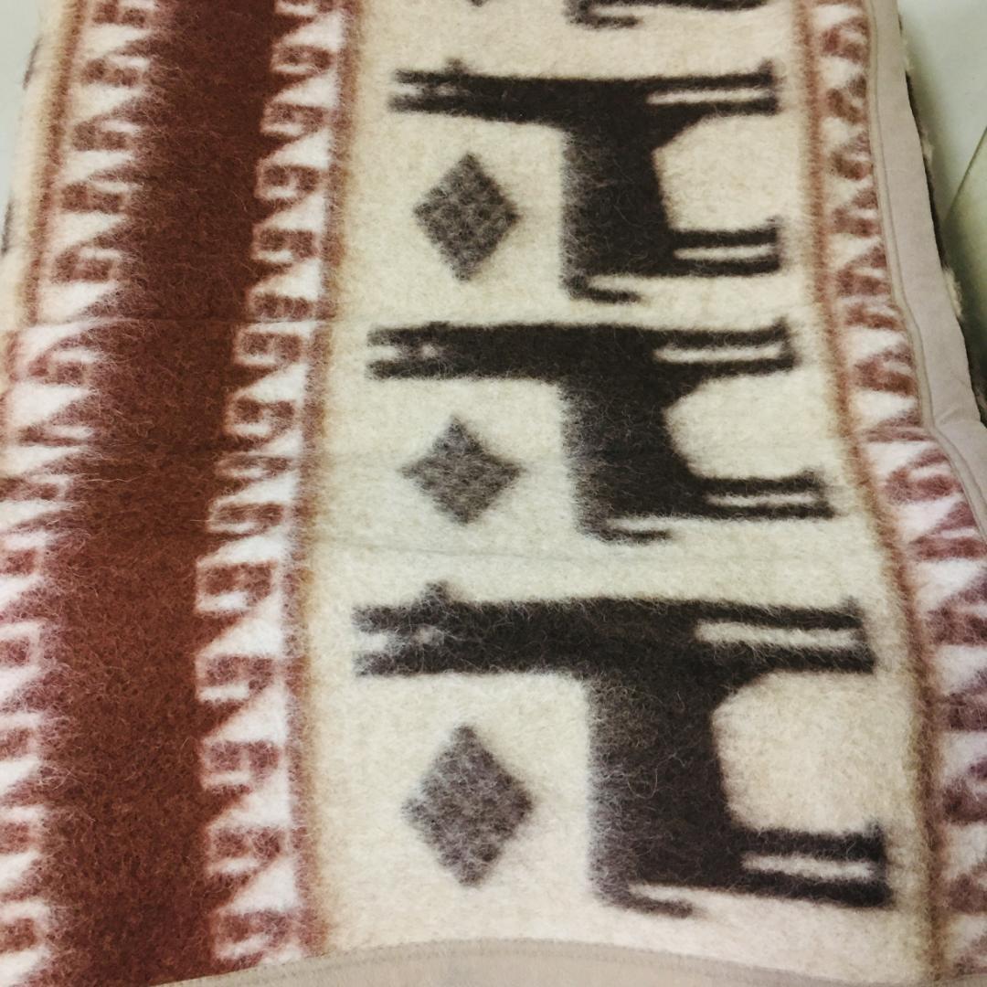 京都西川 アルパカ毛布 140x200cm　ローズブランケット