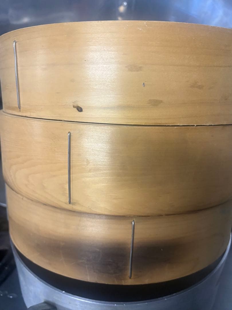 中華せいろ　蒸し器　蒸しかご、30センチ　竹製
