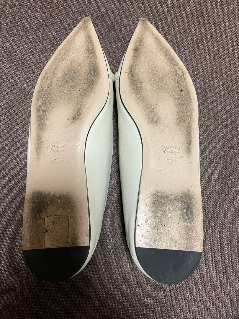 GUCCI ホースビット　フラットシューズ　グッチ　ポインテッドトゥ