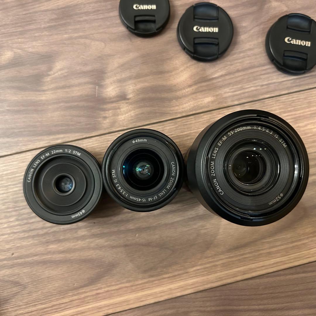 Canon M3 トリプルレンズキット