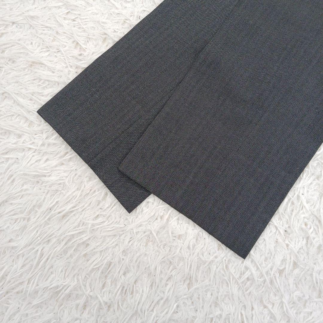 ブラックレーベル　スーツ　日本製　グレー　シャドーストライプ　サイズ36R