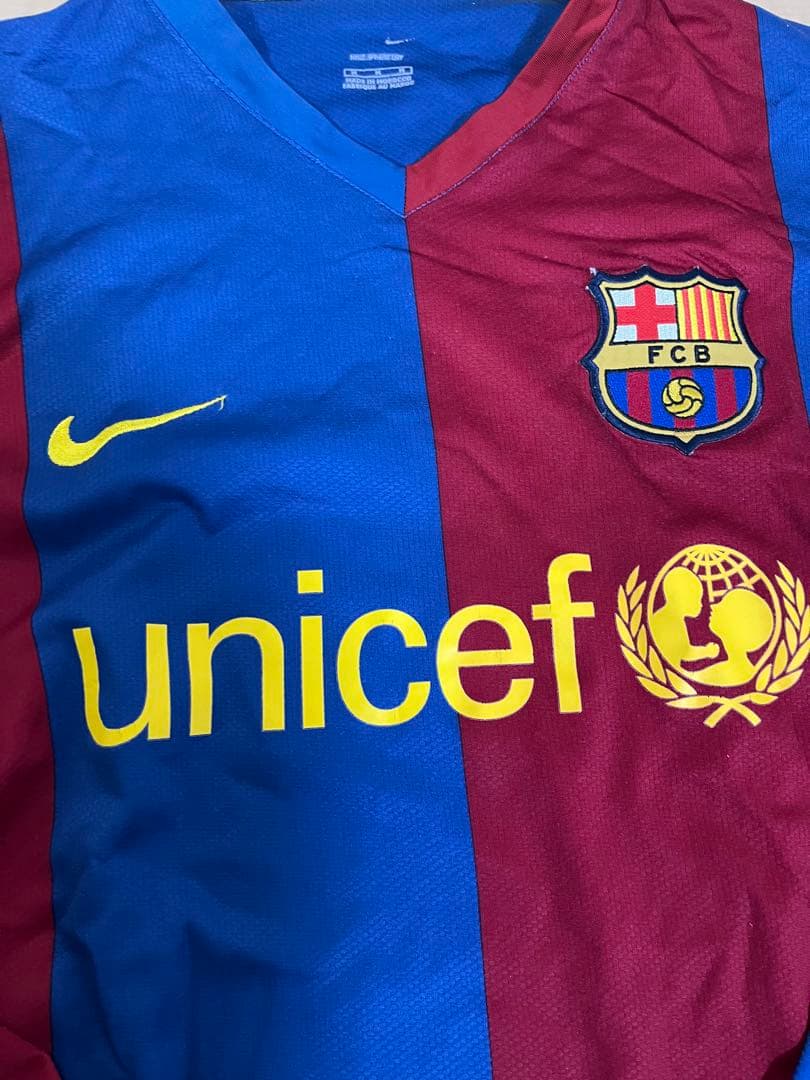 レア物　2006-2007年頃　バルセロナ　長袖ユニフォーム　メンズのM