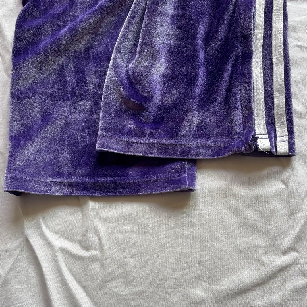 NERDY ノルディ ベロア セットアップ パープル S
