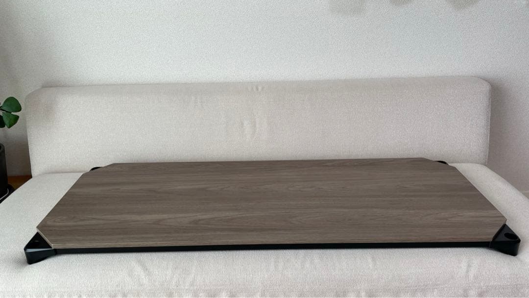 エレクター ウッドシェルフ W1200×D450 ウォールナット 1枚