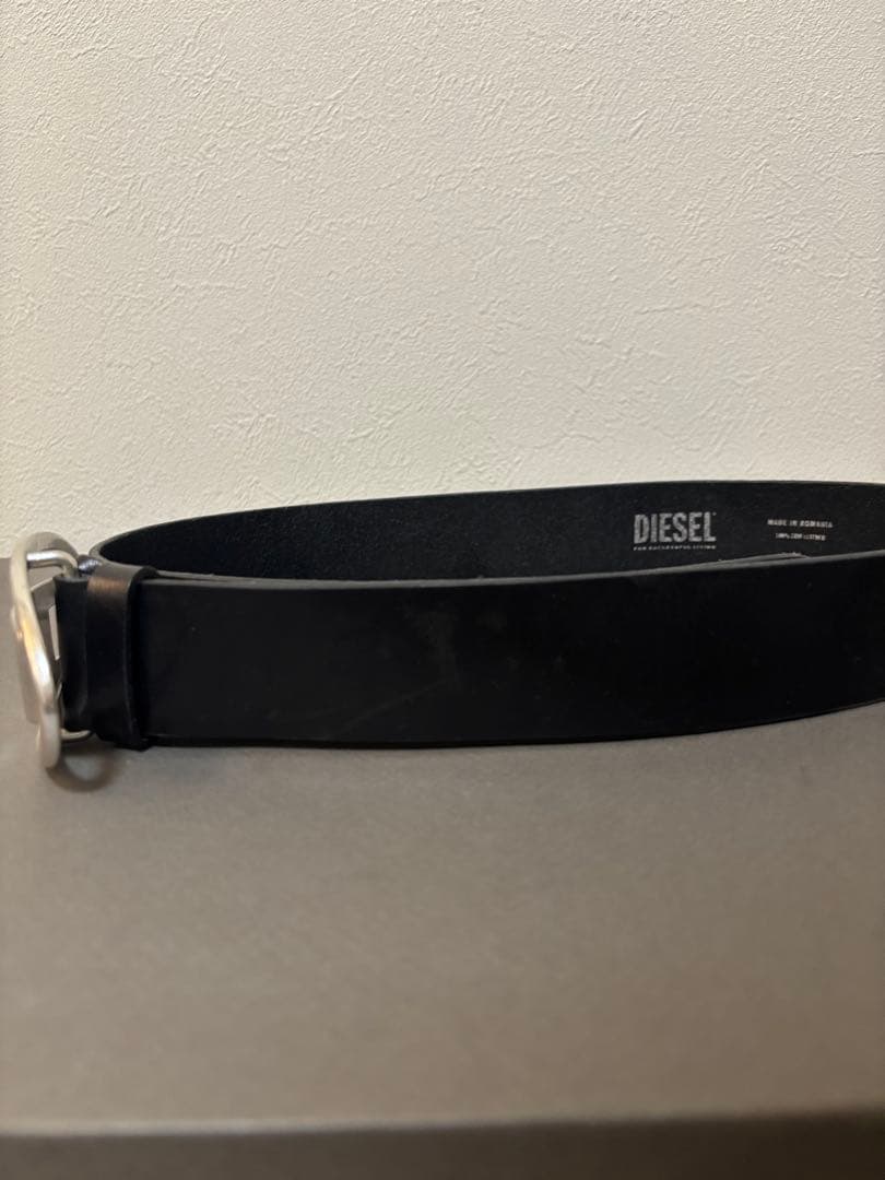 DIESEL ブラック ベルト 75