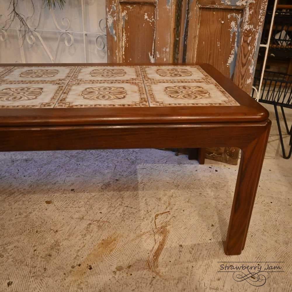 L3705-67 北欧ヴィンテージ デンマーク コーヒーテーブル タイル 北欧