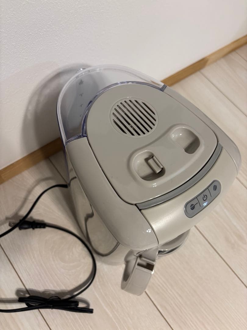 BRUNO コーヒーメーカー ホワイト ガラスカップ付き