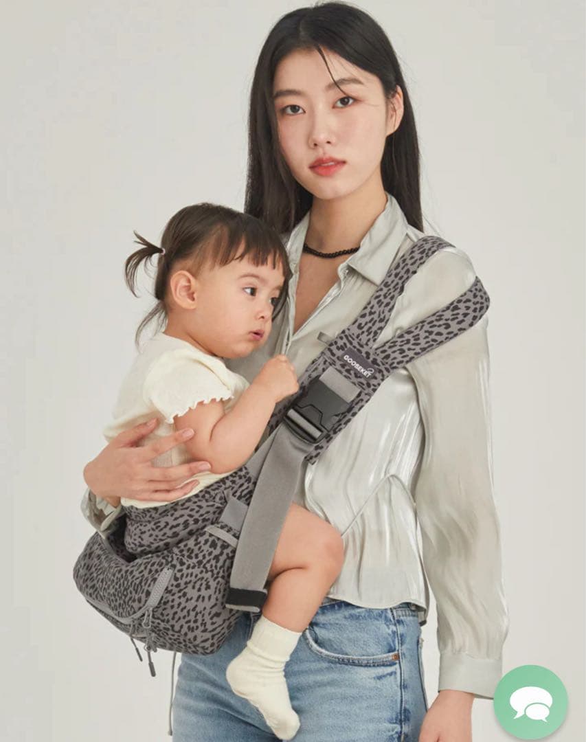 グスケット365 抱っこ紐 【レオパード】