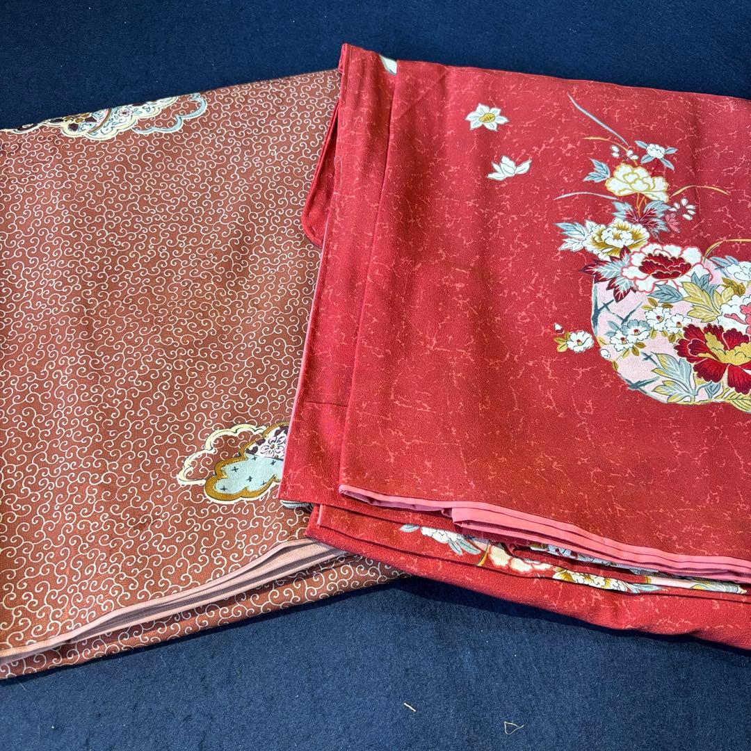 89アンティーク着物12枚おまとめ売り材料正絹