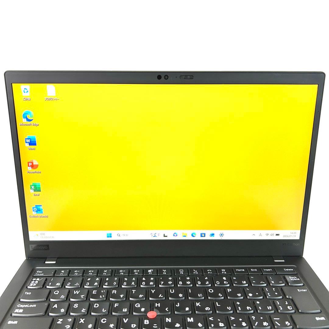 美品 Lenovo X1 Carbon Gen8 i7 512GB 16GB