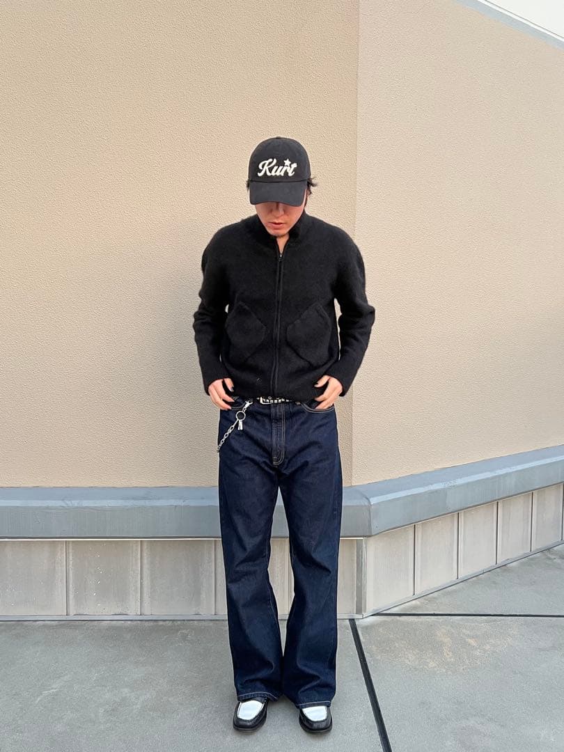 本日限定価格！Randy 23AW モヘアジップアップニット