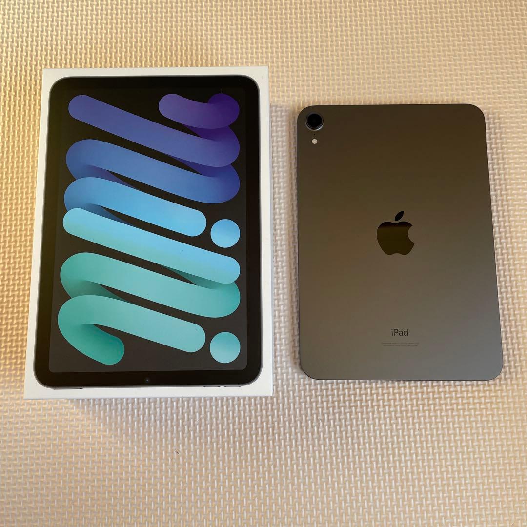 【超美品】iPad mini6 256GB スペースグレイ／Wi-Fiモデル
