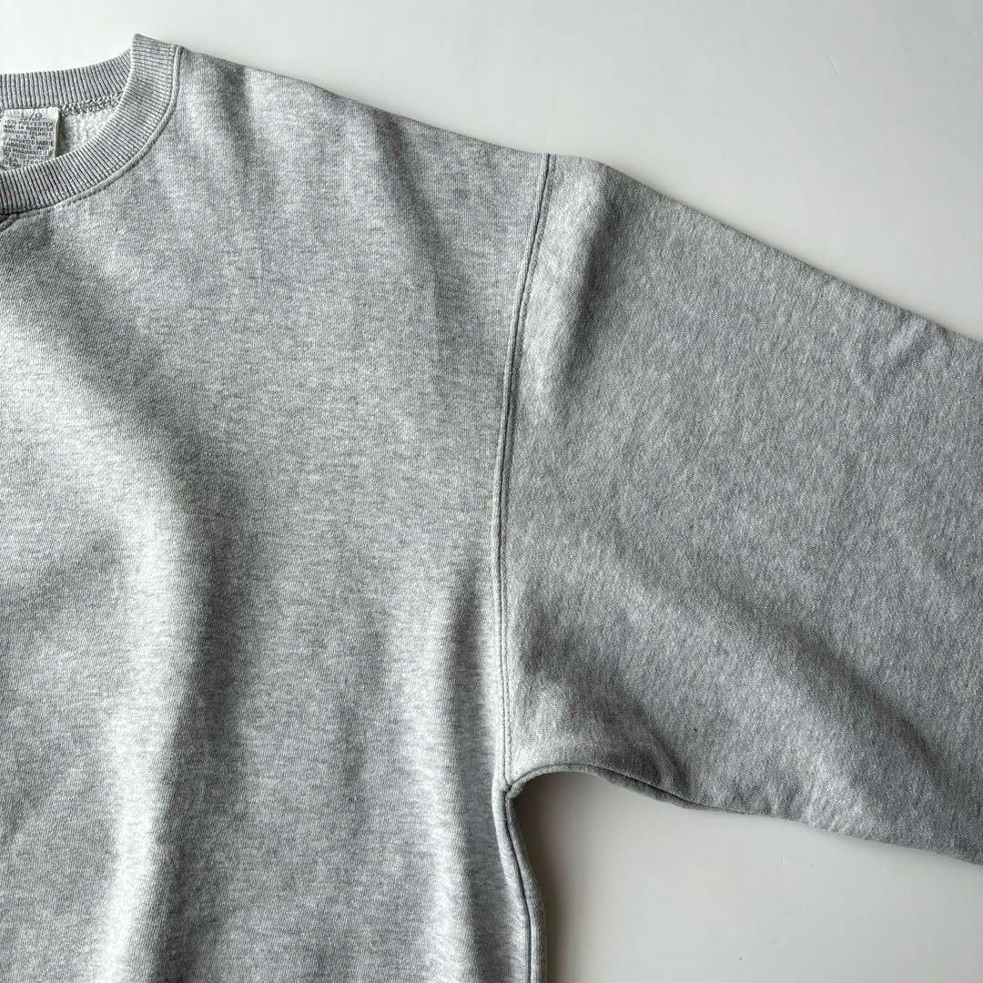 美品 90's USA製 OLD GAP グレー 無地 クルーネック スウェット