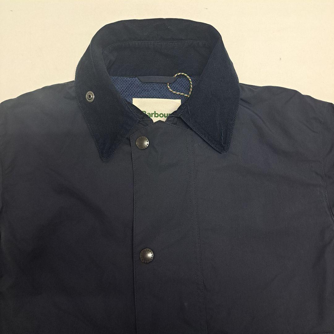 Barbour バブアーコート ジャケット ネイビー M ダブルジップ 4ポケ