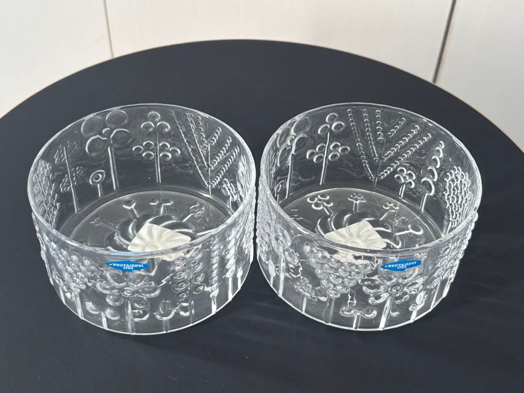 イッタラ FLORA フローラ　クリア　ボウル　10cm 2個セット