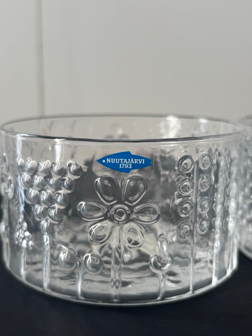 イッタラ FLORA フローラ　クリア　ボウル　10cm 2個セット