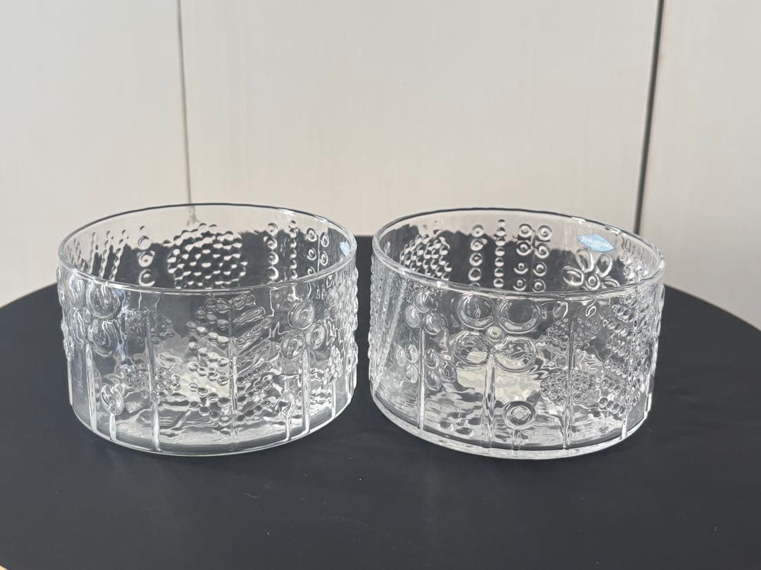 イッタラ FLORA フローラ　クリア　ボウル　10cm 2個セット