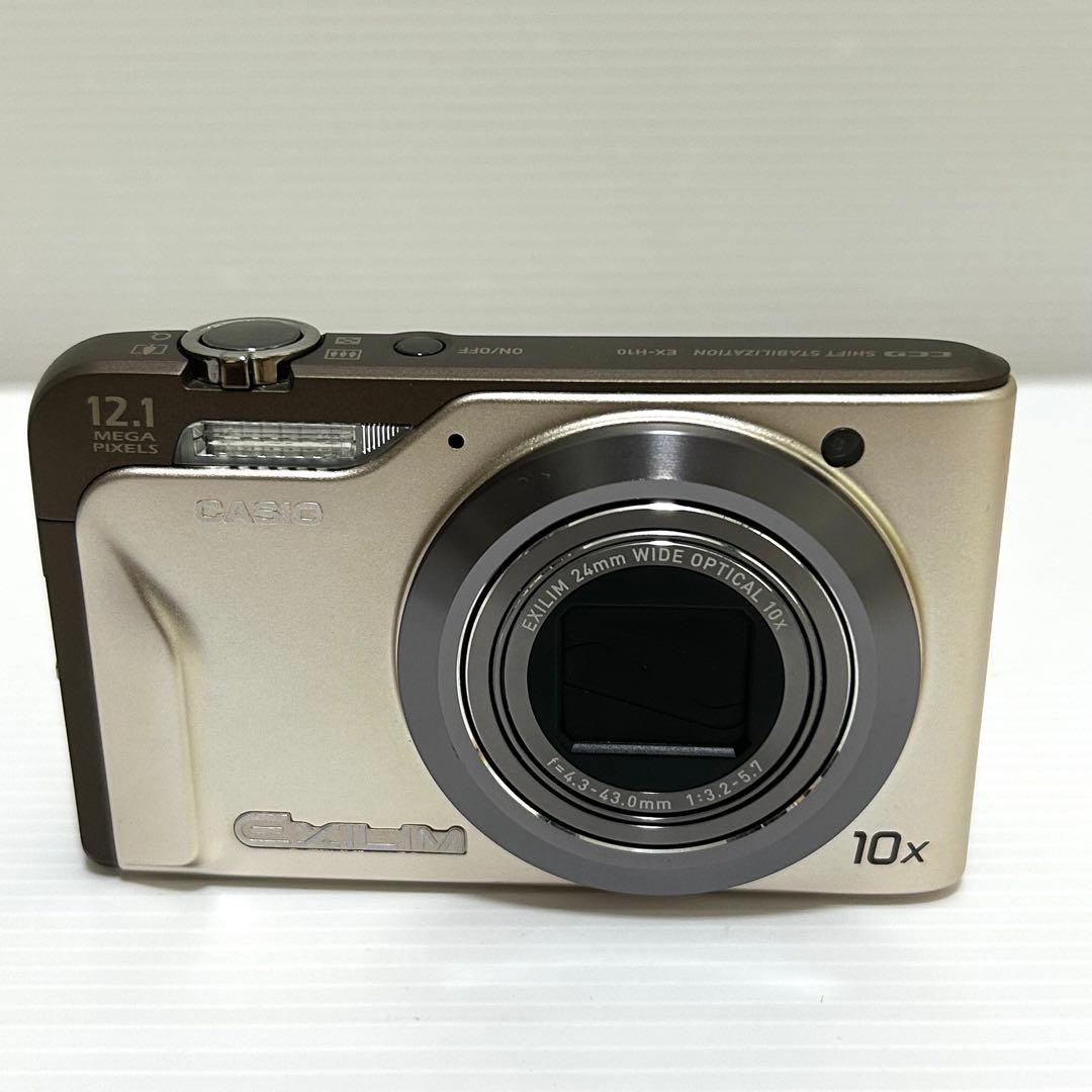 【美品】CASIO EXILM EX-H10 コンパクトデジタルカメラ 箱付き