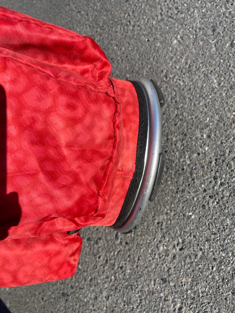 超軽量！New Balance ニューバランス ゴルフ キャディバッグ 赤