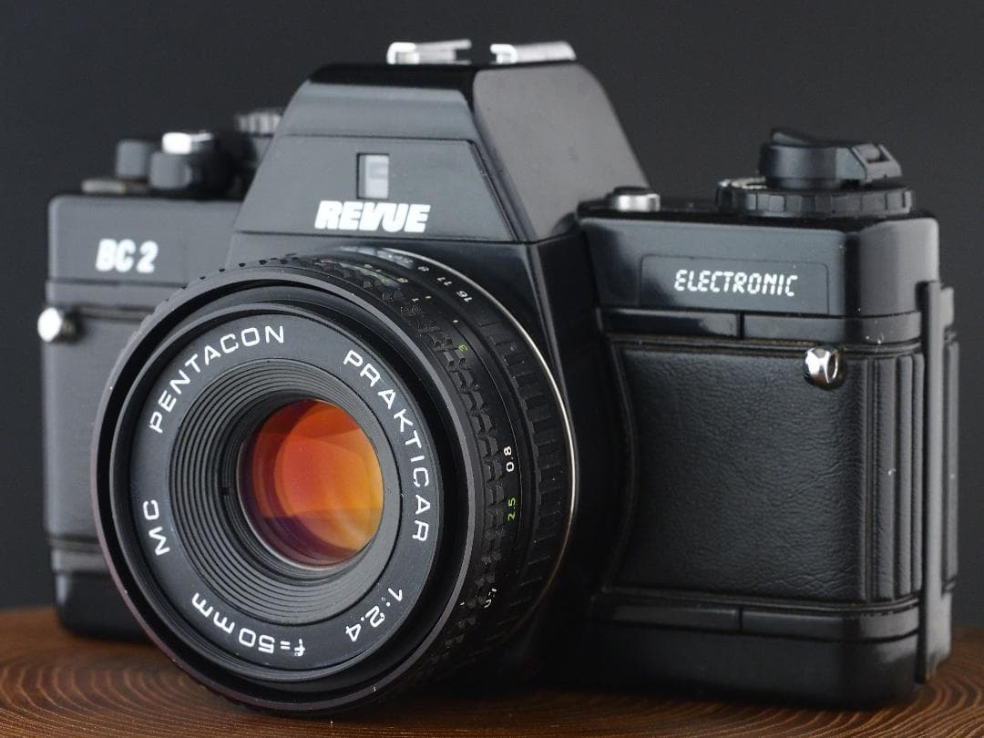 フィルムカメラ REVUE BC2 PRAKTICAR 2.4/50 PRAKTICA BMS