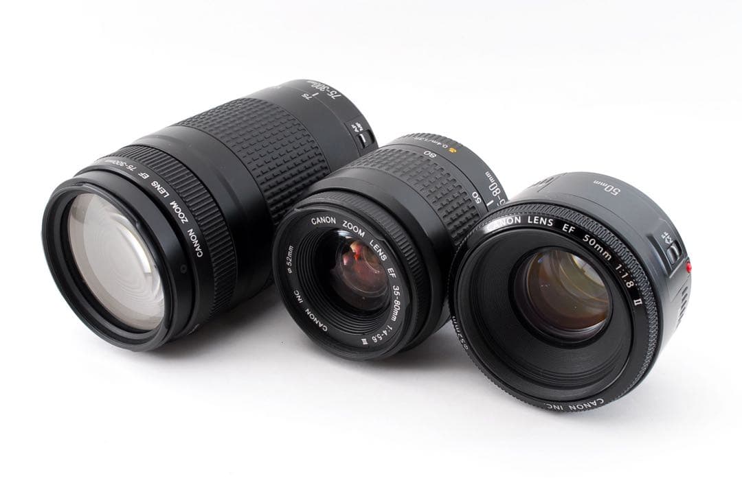 CANON EOS Kiss X9標準&望遠&単焦点トリプルレンズセット